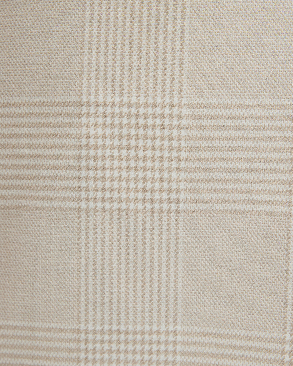 Prince of Wales Check Tailored Suit Pant, Natural Check, hi-res